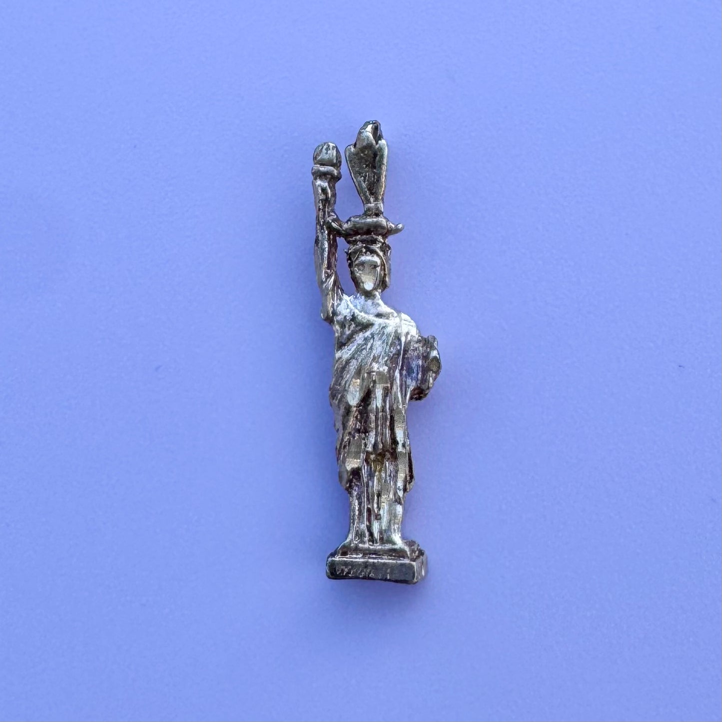 Vintage Lady Liberty Charm