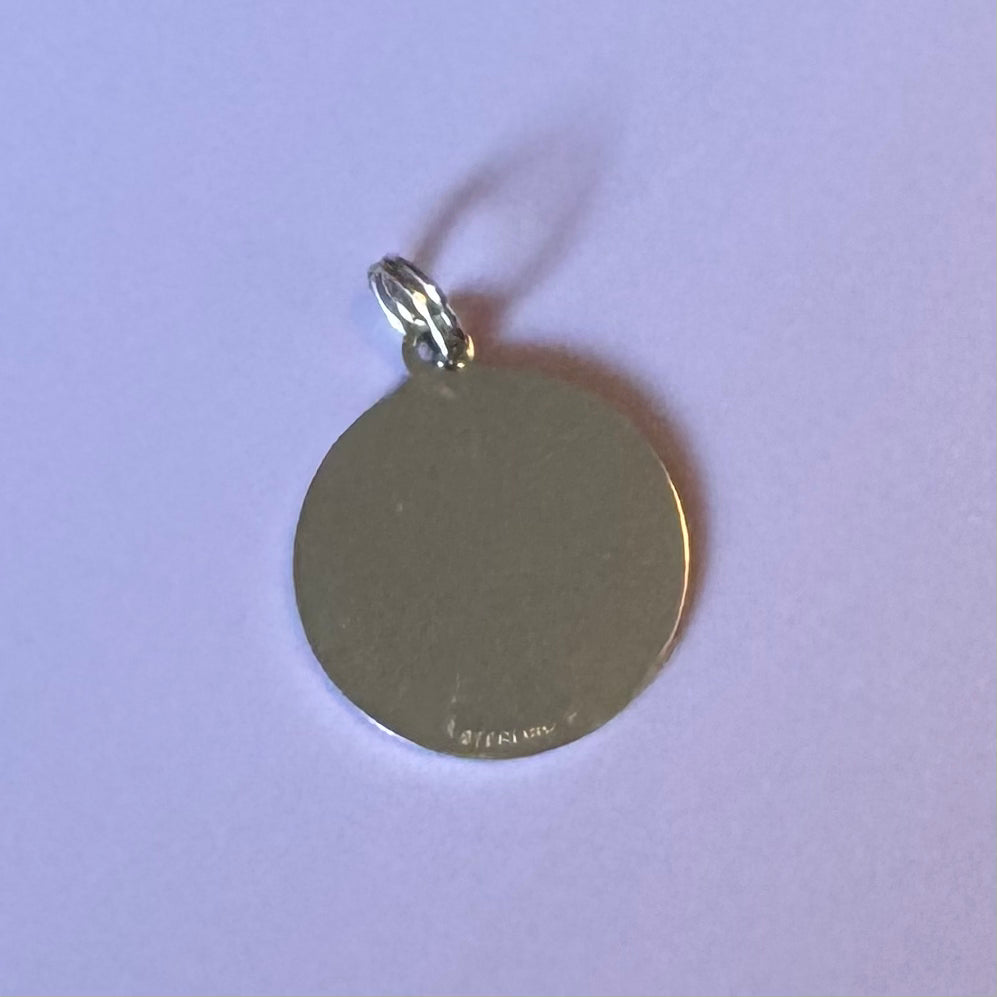 Vintage Gemini Coin Charm